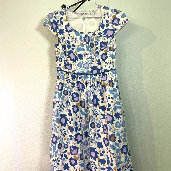 linen midi tunic dress Linen Midi Dress 'Beckie', Loose Linen Dress for Women main image 1